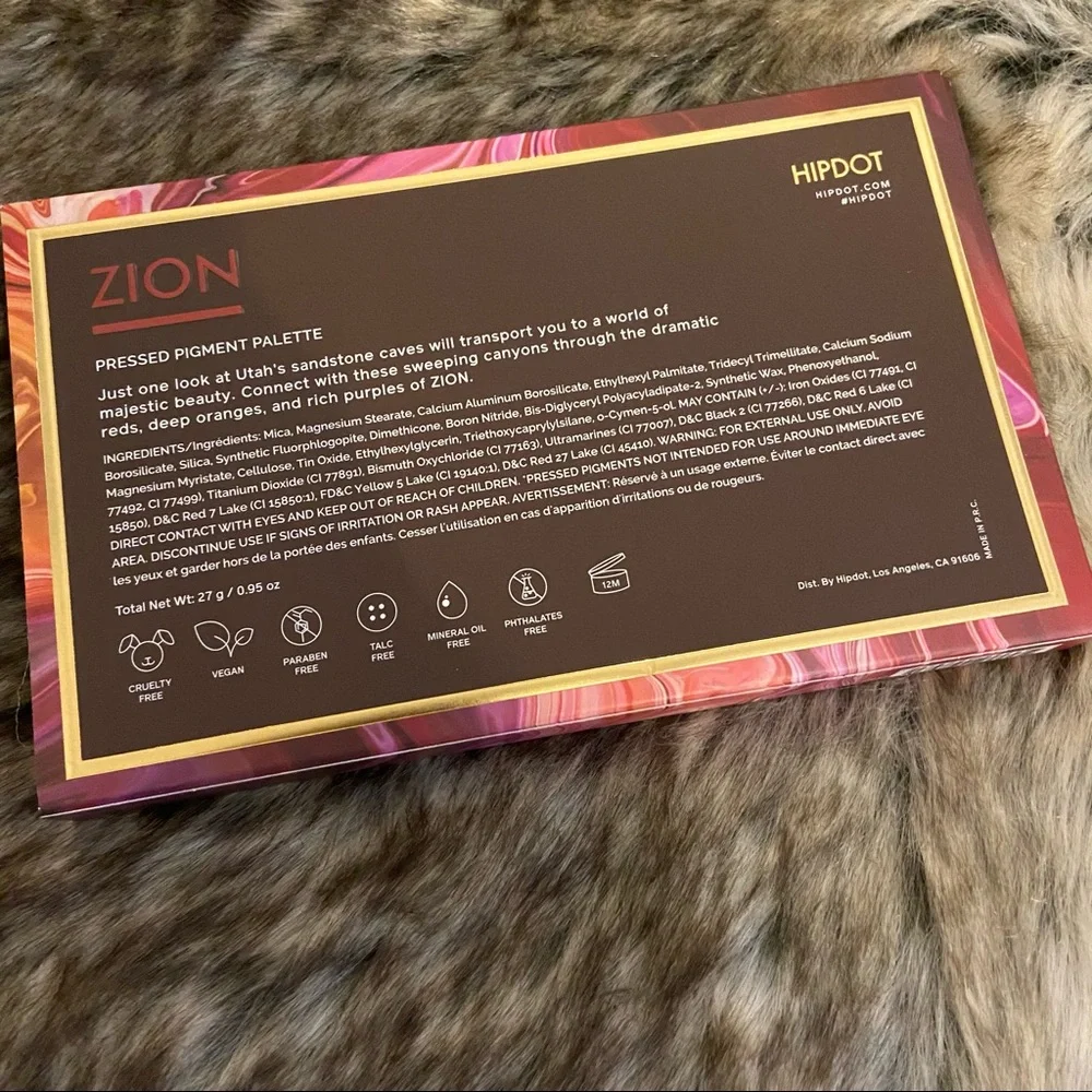 COPY - Hipdot Zion Eyeshadow Palette
